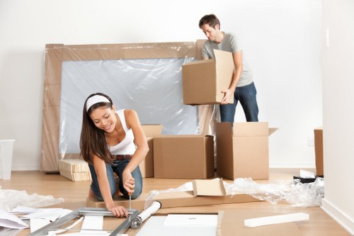 Transparent storage pricing discussion with clear quotes and household items