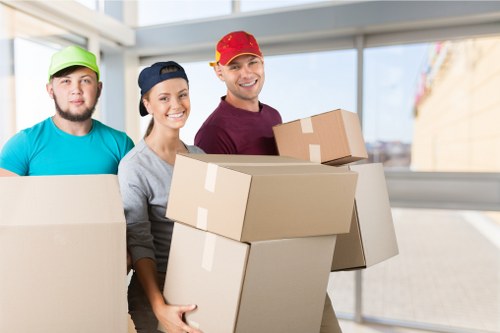 Moving day preparation with student storage in Manorpark