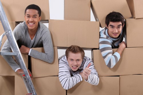 Clean and organized storage space in Manorpark for personal belongings